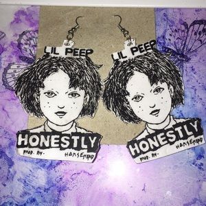 Lil peep inspired earrings